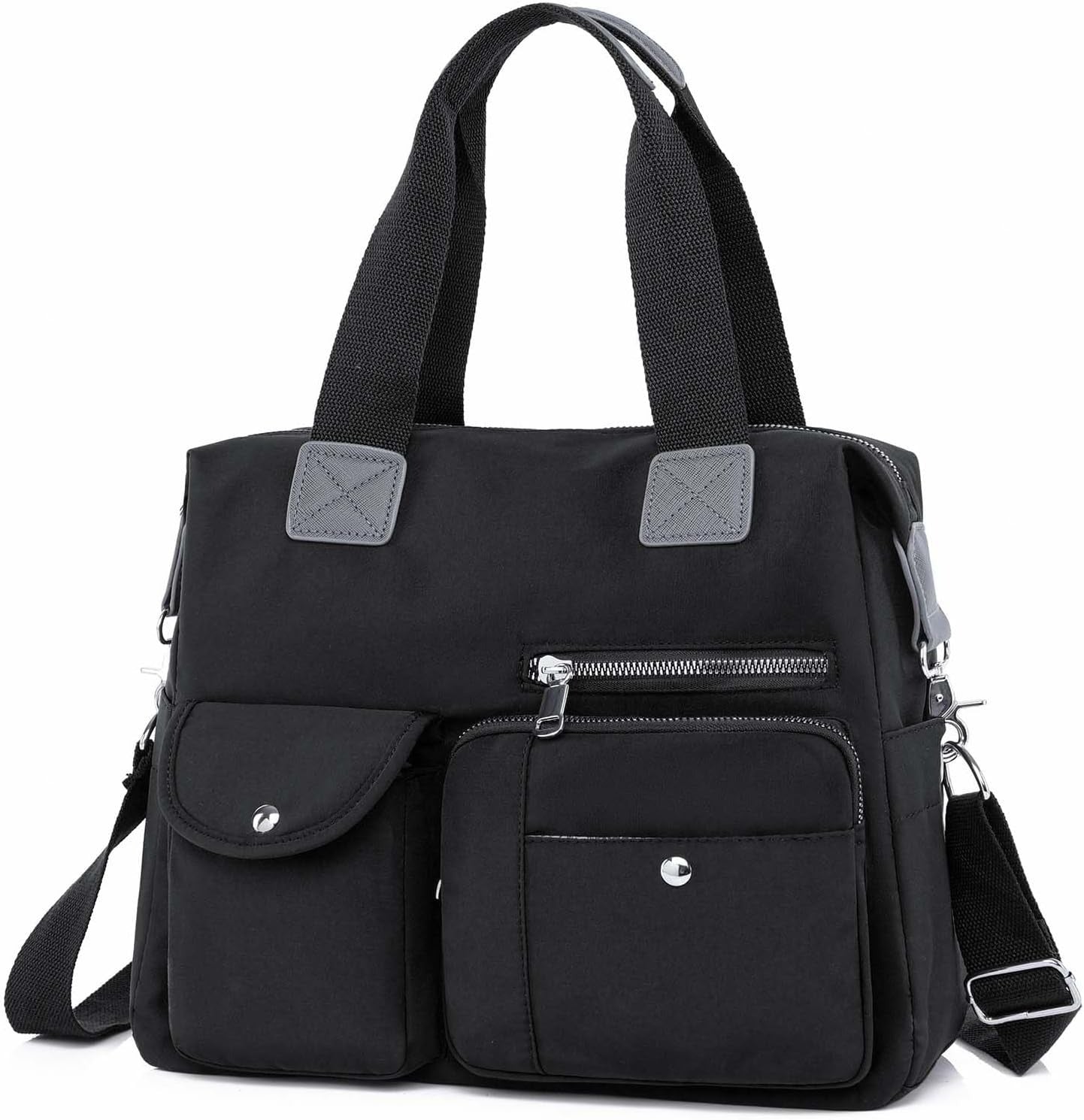 Women New Oxford Cloth Shoulder Bags Waterproof Nylon Messenger Bag Female Large Capacity Crossbody Bags Purple one size