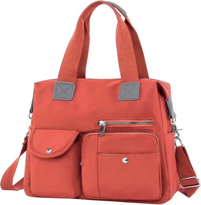 Women New Oxford Cloth Shoulder Bags Waterproof Nylon Messenger Bag Female Large Capacity Crossbody Bags Purple one size